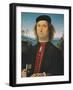 Portrait of Francesco delle Opere-Pietro Perugino-Framed Giclee Print