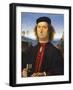 Portrait of Francesco Delle Opere-Perugino-Framed Giclee Print