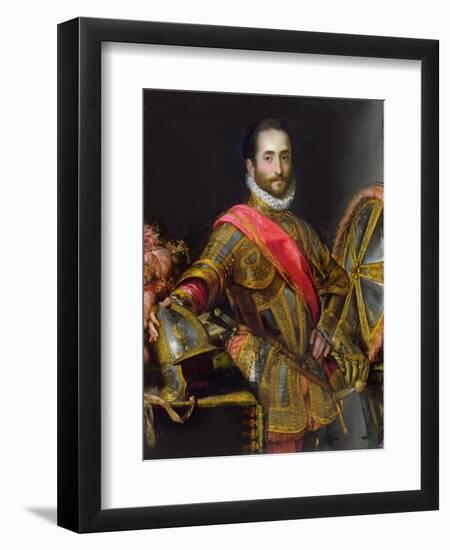 Portrait of Francesco II Della Rovere-Federico Barocci-Framed Giclee Print