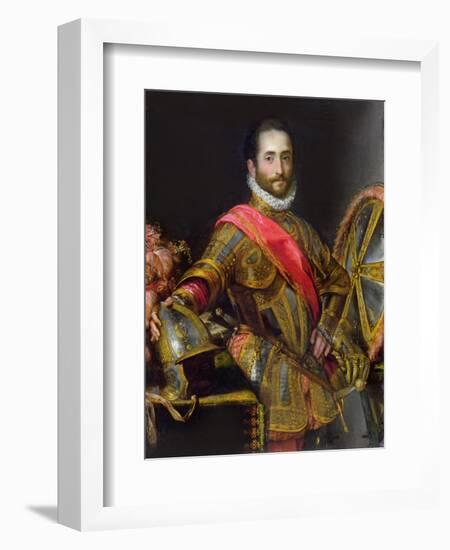 Portrait of Francesco II Della Rovere-Federico Barocci-Framed Giclee Print