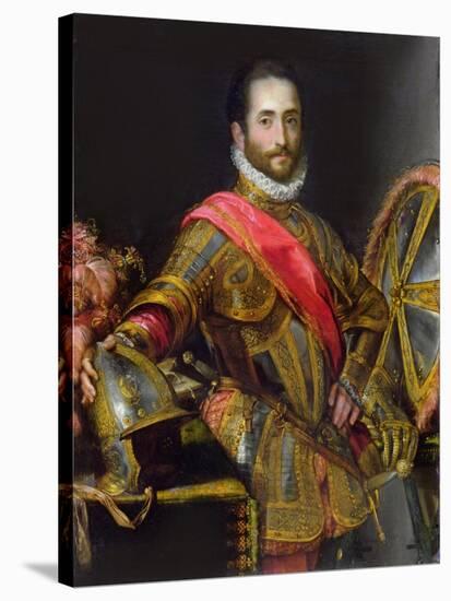 Portrait of Francesco II Della Rovere-Federico Barocci-Stretched Canvas