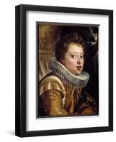 Portrait of Francesco IV Gonzaga, Duke of Mantua, 1604-1605 (Painting)-Peter Paul Rubens-Framed Giclee Print