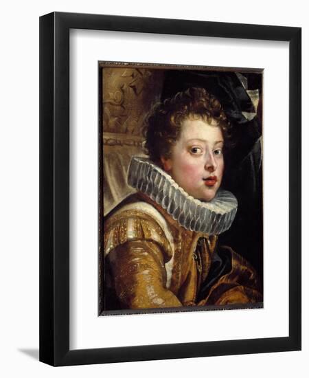 Portrait of Francesco IV Gonzaga, Duke of Mantua, 1604-1605 (Painting)-Peter Paul Rubens-Framed Giclee Print