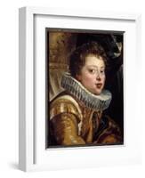 Portrait of Francesco IV Gonzaga, Duke of Mantua, 1604-1605 (Painting)-Peter Paul Rubens-Framed Giclee Print