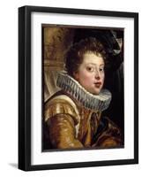 Portrait of Francesco IV Gonzaga, Duke of Mantua, 1604-1605 (Painting)-Peter Paul Rubens-Framed Giclee Print