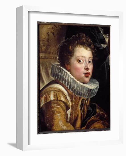 Portrait of Francesco IV Gonzaga, Duke of Mantua, 1604-1605 (Painting)-Peter Paul Rubens-Framed Giclee Print