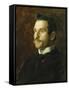 Portrait of Francesco Romano, 1904-Thomas Cowperthwait Eakins-Framed Stretched Canvas