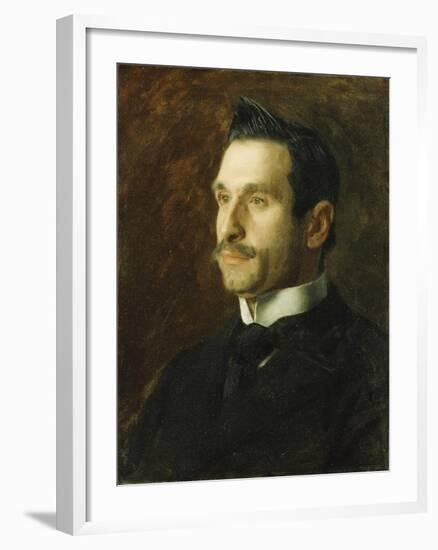 Portrait of Francesco Romano, 1904-Thomas Cowperthwait Eakins-Framed Giclee Print