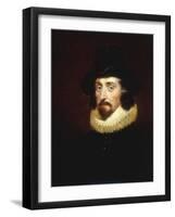 Portrait of Francis Bacon (1561-1626)-George Henry Harlow-Framed Giclee Print