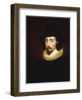 Portrait of Francis Bacon (1561-1626)-George Henry Harlow-Framed Giclee Print