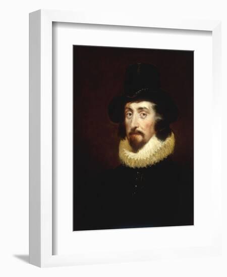 Portrait of Francis Bacon (1561-1626)-George Henry Harlow-Framed Giclee Print