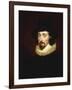 Portrait of Francis Bacon (1561-1626)-George Henry Harlow-Framed Giclee Print