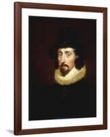 Portrait of Francis Bacon (1561-1626)-George Henry Harlow-Framed Giclee Print