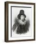 Portrait of Francis Bacon, from 'Lodge's British Portraits', 1823-null-Framed Giclee Print