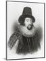 Portrait of Francis Bacon, from 'Lodge's British Portraits', 1823-null-Mounted Giclee Print