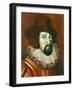 Portrait of Francis Bacon (London-null-Framed Giclee Print