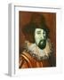 Portrait of Francis Bacon (London-null-Framed Giclee Print