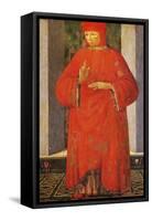 Portrait of Francis Datini-Filippo Lippi-Framed Stretched Canvas