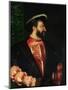 Portrait of Francis I (1494-1547) 1538-Titian (Tiziano Vecelli)-Mounted Giclee Print