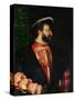 Portrait of Francis I (1494-1547) 1538-Titian (Tiziano Vecelli)-Stretched Canvas