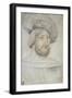 Portrait of Francis I (1494-1547), King of France Par Clouet, Jean (C. 1485-1541). Black Chalk and-Jean Clouet-Framed Giclee Print