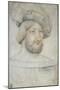 Portrait of Francis I (1494-1547), King of France Par Clouet, Jean (C. 1485-1541). Black Chalk and-Jean Clouet-Mounted Giclee Print