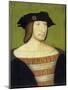 Portrait of Francis I, King of France, Aged Twenty by School of Francois Clouet-null-Mounted Giclee Print