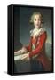 Portrait of Francis I of the Two Sicilies-null-Framed Stretched Canvas