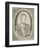 Portrait of Francis II of France (1544-156)-Pieter van der Heyden-Framed Giclee Print