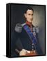 Portrait of Francis II of Two Sicilies-null-Framed Stretched Canvas