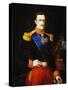 Portrait of Francis II of Two Sicilies-null-Stretched Canvas