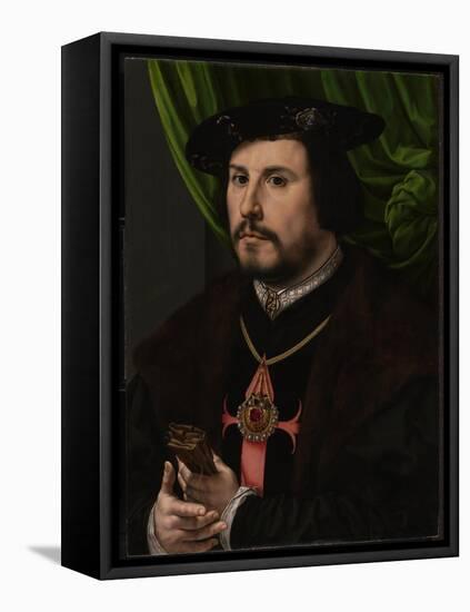 Portrait of Francisco De Los Cobos Y Molina, Ca 1530-Jan Gossaert-Framed Stretched Canvas