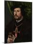 Portrait of Francisco De Los Cobos Y Molina, Ca 1530-Jan Gossaert-Mounted Giclee Print