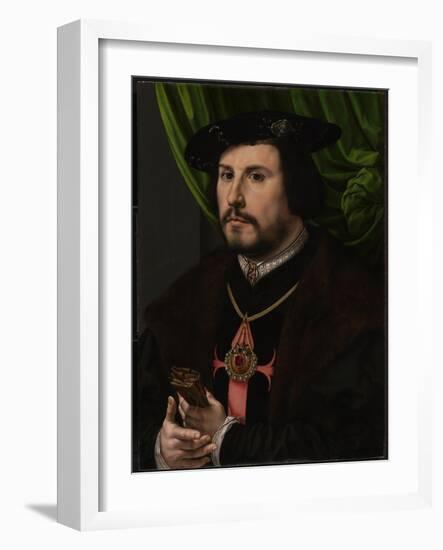 Portrait of Francisco De Los Cobos Y Molina, Ca 1530-Jan Gossaert-Framed Giclee Print