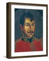 Portrait of Francisco De Paula Santander-null-Framed Giclee Print