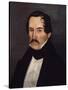 Portrait of Francisco De Paula Santander-null-Stretched Canvas