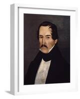 Portrait of Francisco De Paula Santander-null-Framed Giclee Print