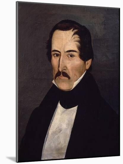 Portrait of Francisco De Paula Santander-null-Mounted Giclee Print