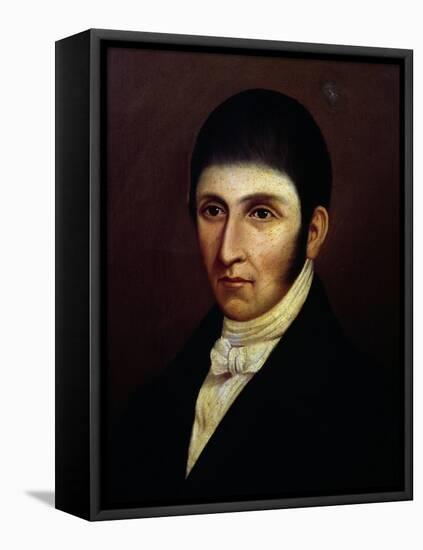 Portrait of Francisco Jose De Caldas-null-Framed Stretched Canvas