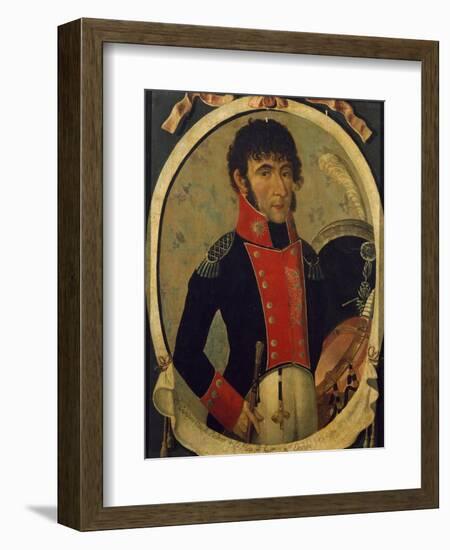 Portrait of Francisco Ortiz De Ocampo-null-Framed Giclee Print