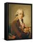 Portrait of Francois-Andre Vincent-Adelaide Labille-Guiard-Framed Stretched Canvas