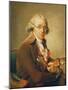 Portrait of Francois-Andre Vincent-Adelaide Labille-Guiard-Mounted Giclee Print