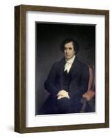 Portrait of Francois Arago-null-Framed Giclee Print