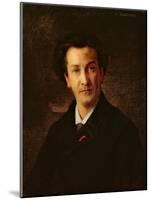 Portrait of Francois Coppee (1842-1908)-Jules Emmanuel Valadon-Mounted Giclee Print