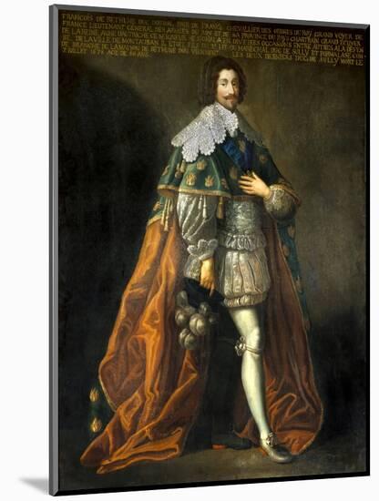 Portrait of Francois De Bethune Duke of Orval-null-Mounted Giclee Print