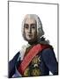 Portrait of Francois de Chevert (1695-1769), French general-French School-Mounted Giclee Print