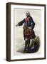 Portrait of Francois de Chevert (1695-1769), French general-French School-Framed Giclee Print