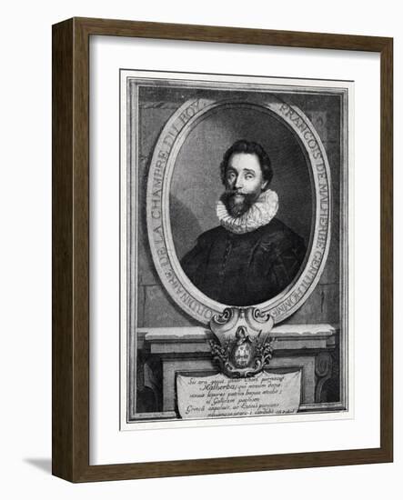 Portrait of Francois de-Louis Finsonius or Finson-Framed Giclee Print