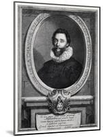 Portrait of Francois de-Louis Finsonius or Finson-Mounted Giclee Print
