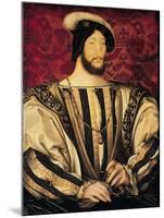 Portrait of François I, King of France, Ca.1530-Jean Clouet the Younger-Mounted Giclee Print